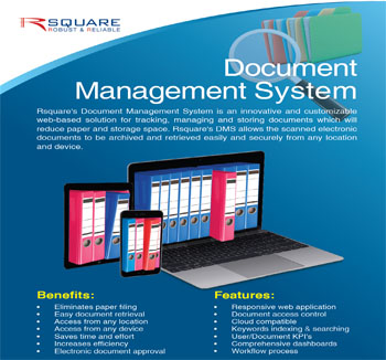 Rsquare Product - DMS(Document management System(Scan and Save))