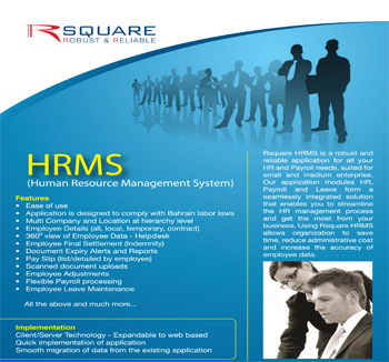 Rsquare Product - HRMS(Human Resource management System)