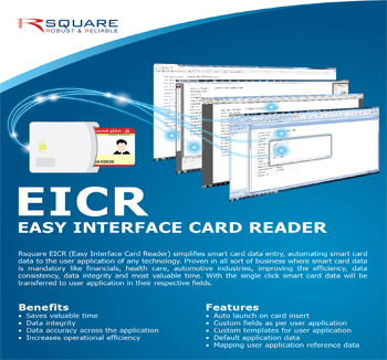 Rsquare Product - EICR(Easy Interface card Reader)
