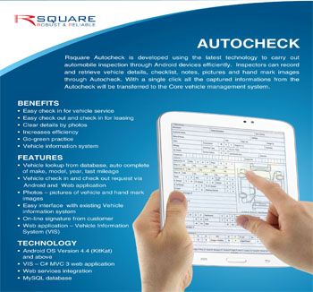 Rsquare Product - Autocheck