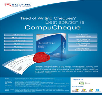 Rsquare Product - Compucheque(Cheque Printing software)
