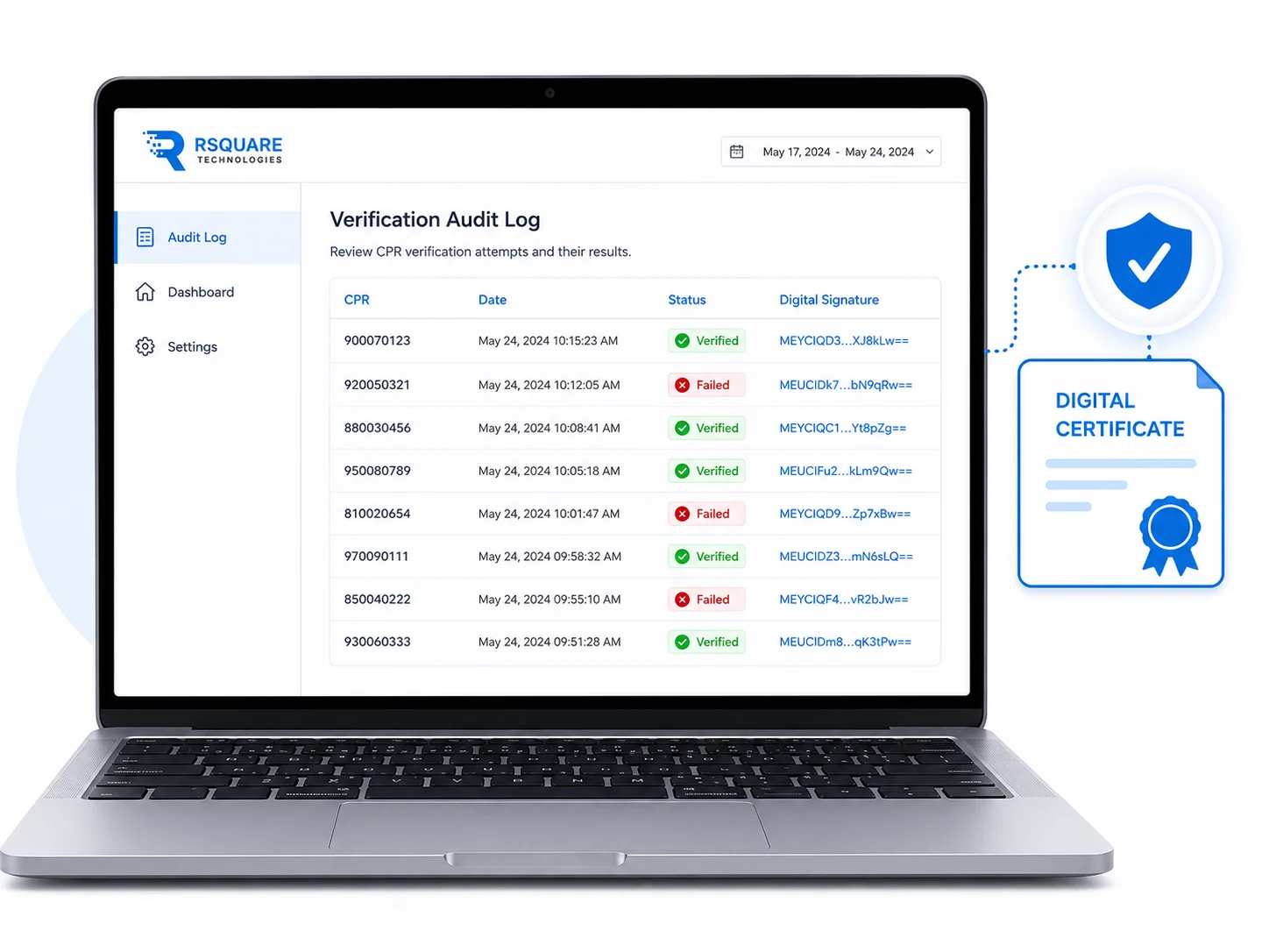 Verification Audit Log