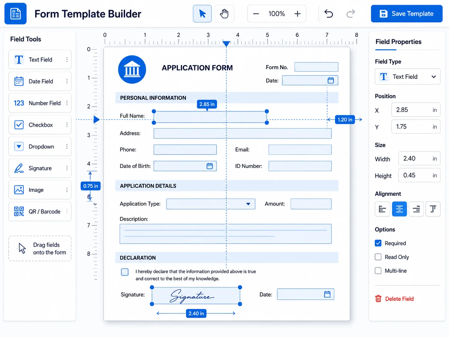 Template Designer