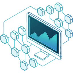 AI-powered decision making illustration